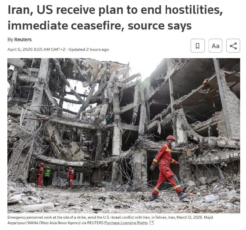 ❗️ Íránské ministerstvo zahraničí potvrdilo obdržení dalšího „mírového návrhu“ o... ❗️ Íránské ministerstvo zahraničí potvrdilo obdržení dalšího „mírového návrhu“ o...