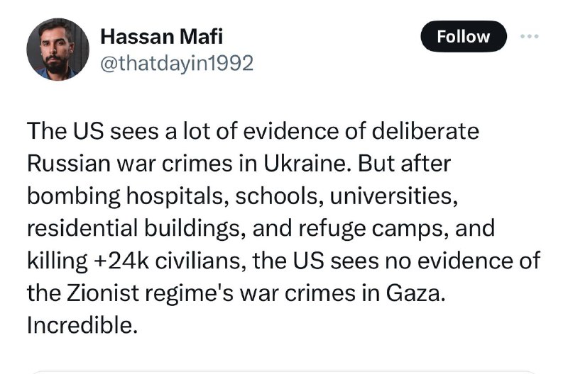 Íránský novinář Hassan Mafi: Spojené státy vidí mnoho důkazů o úmyslných ruských vále?...