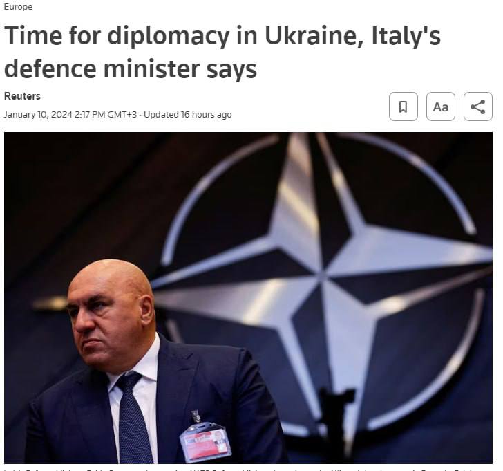 Itálie oznámila „dvojí strategii“ vůči Kyjevu. Nyní bude Řím vyvíjet aktivní diplomati...