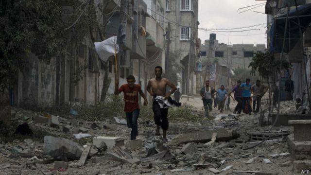 Izrael vyzval všechny Gazany, aby uprchli do EgyptaV pásmu Gazy žijí asi 2 miliony Palestinců.I...