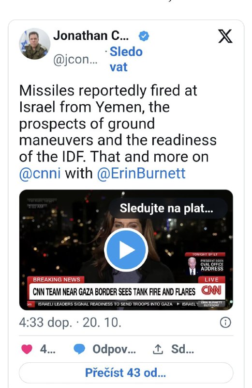 🇮🇱🇵🇸Izraelská armáda dostala zelenou.Izraelští politici dali Izraelským obranným s...