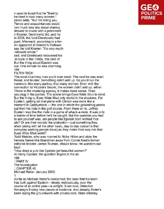 Jak Epstein využíval psychiatrické kliniky k získávání dívekŠokující svědectví manažer...