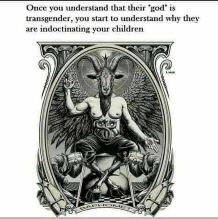 Jakmile pochopíte, že jejich „bůh“ je transgender, začnete chápat, proč indoktrinují vaš...