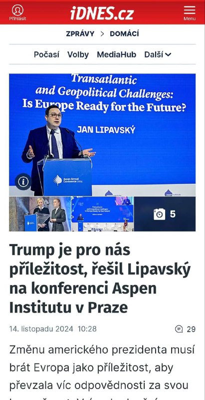 Jan Lipavský je i na české poměry mistr v rychlosti převlékání kabátů. Nedávno dal do sb?...