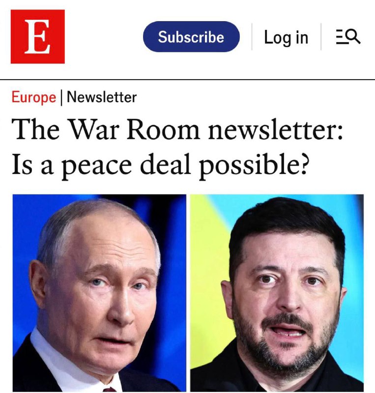 🇷🇺„Je možná mírová dohoda?“: The Economist píše o rozkolu v ukrajinské delegaci - ?...