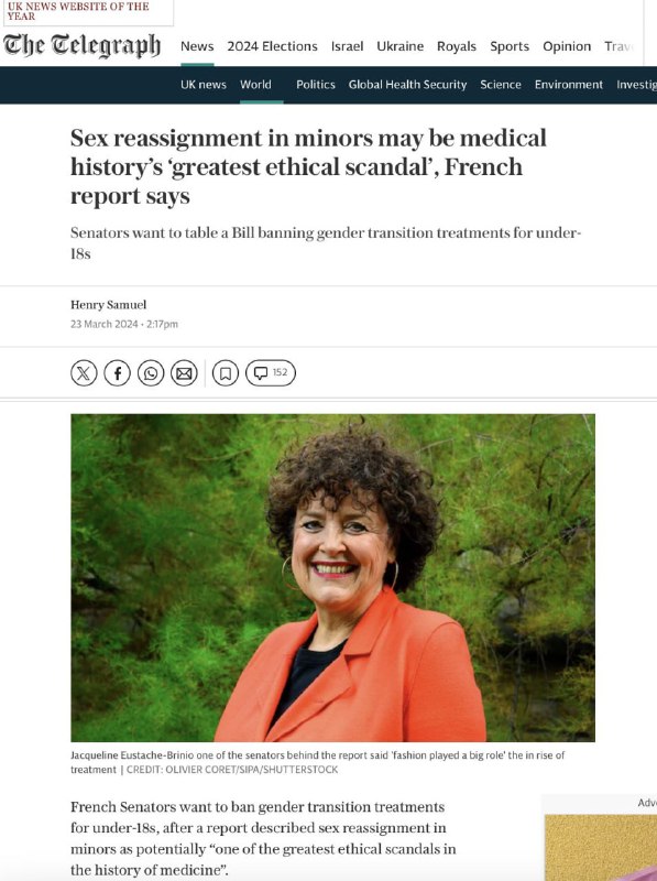 „Jeden z největších etických skandálů v historii medicíny“Skupina senátorů ve Francii n...