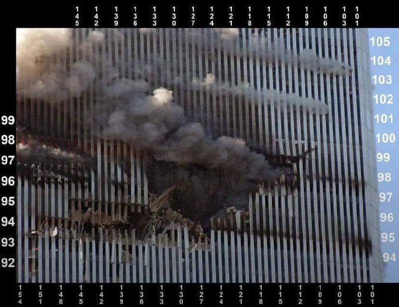 Jedna z nejvíce detailních fotek 9/11.Pokud nikde nevidíš letadlo, je to správně.Tyto konstruk...