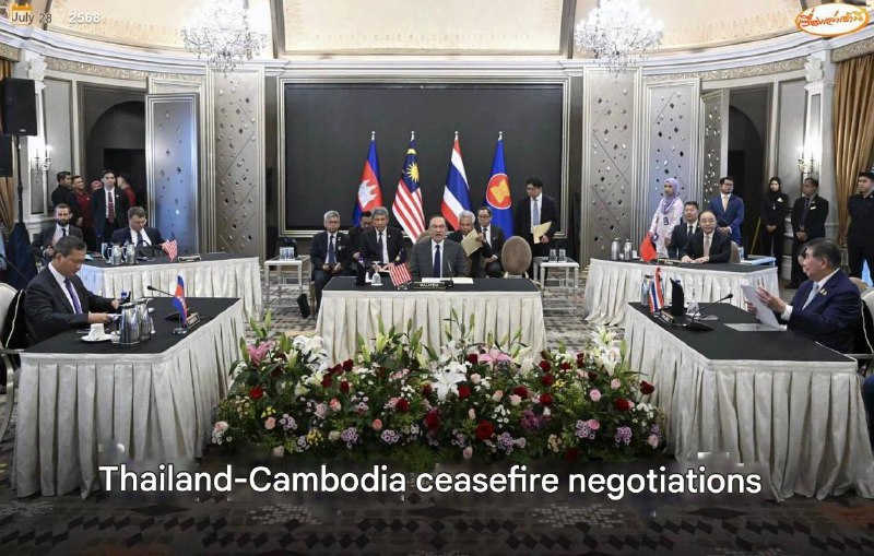 🇹🇭🇰🇭 Jednání o příměří!Setkání premiérů Thajska a Kambodže v Malajsii.V ...