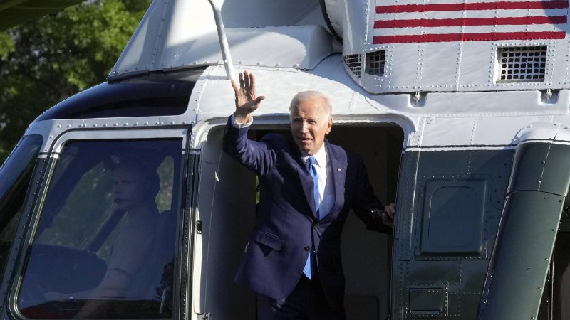 🔥 Joe Biden opustil Bílý dům, aby si odpočinul před debatou s Trumpem.Politik tedy stráví ...