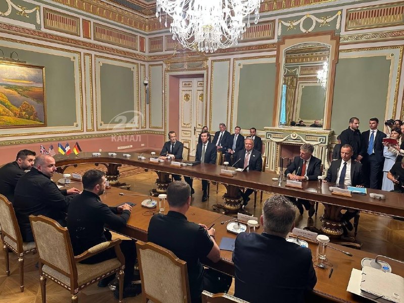 🇺🇸🇺🇦🇪🇺 K jednáním v Kyjevě se připojili zástupci Evropy▪️Zelenskyj oznám...