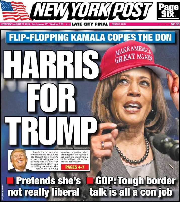 🇺🇸🎪Kamalova proměna MAGA: Zoufalství nebo jen další cirkusový akt?Kamala Harris se pro...