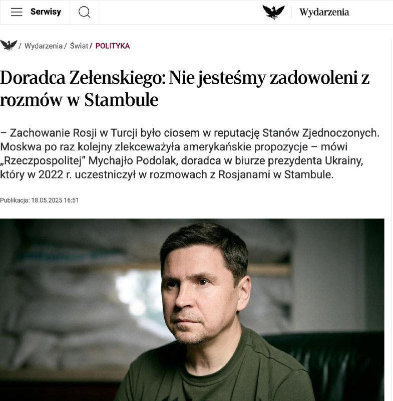 ‼️🇺🇦🇷🇺Kancelář Zelenského uvedla, že Rusko na jednáních v Istanbulu předloži...