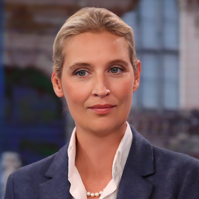 🇩🇪🇷🇺 Kandidátka na německou kancléřku a předsedkyně strany AfD Alice Weidelová sl...