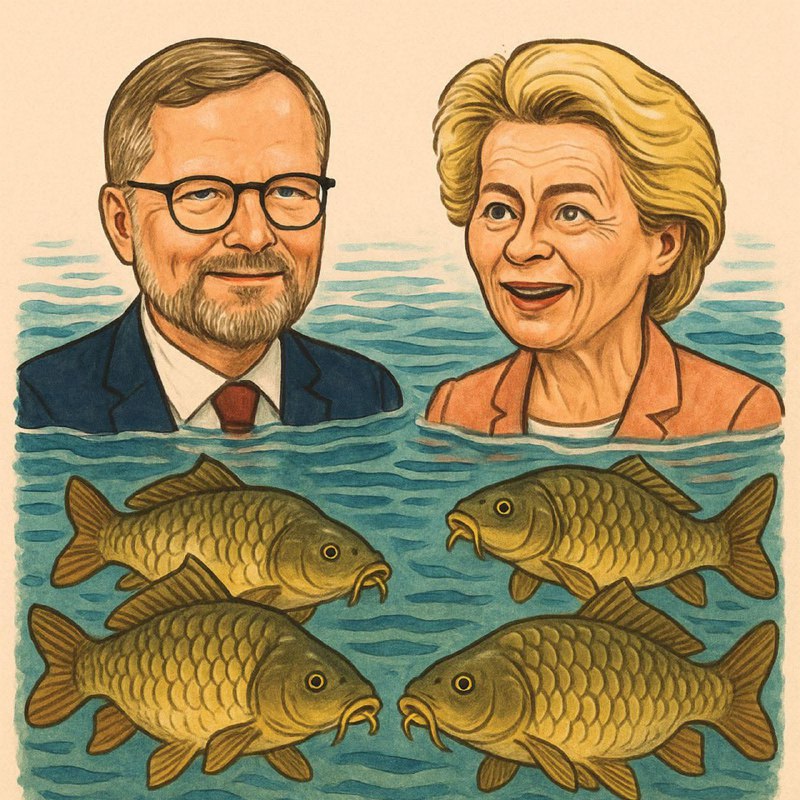 Kapři si rybník nevypustí. 👎🏻 Europoslanci, kteří podpořili Ursulu von der Leyen, zárov...