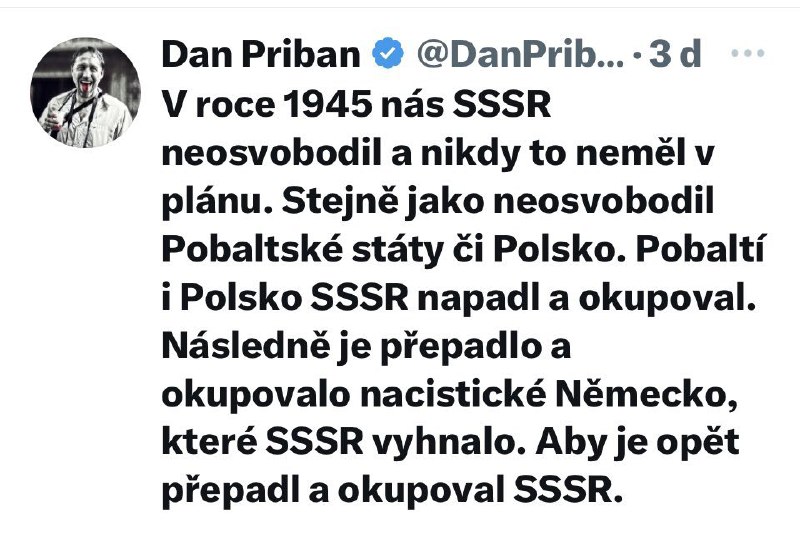 🇨🇿Kdyby četl Stalin v roce 1942-44 český Twitter, tak se na celé tažení na západ raděj...