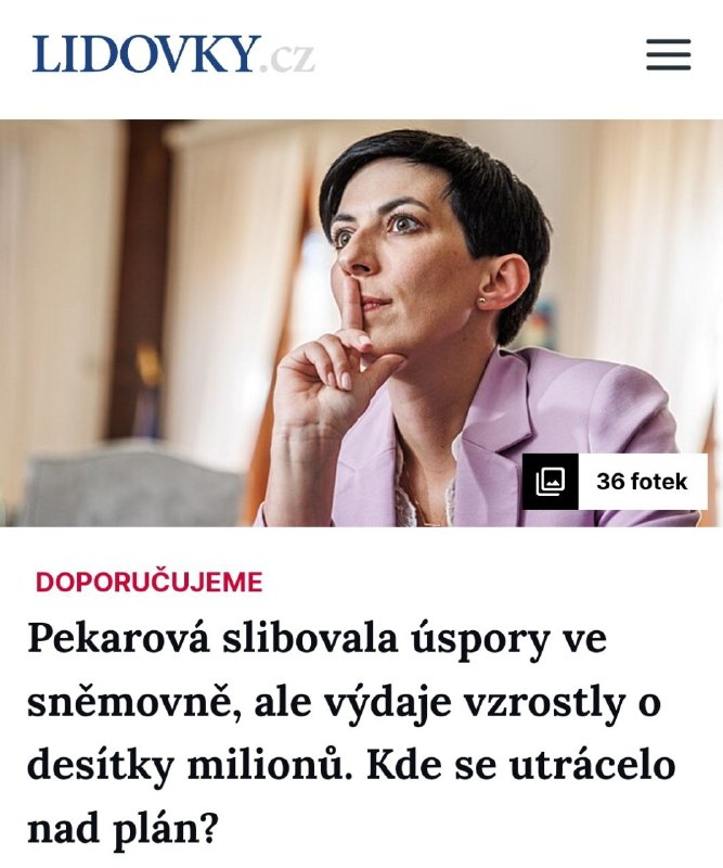 🙈 Když se drala k moci, slibovala hory doly, ale teď si sliby vytřela prdel.U&scaron;etř&iacute;m v rozpo...