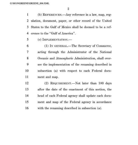🔥 Kongres USA představil rezoluci o přejmenování Mexického zálivu.Dokument zveřejnila amer...