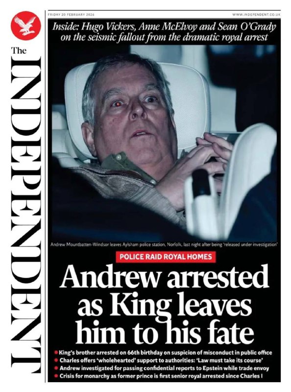 „Král řekl: „Zákon musí být dodržován“:Všechna britská média vydala stejnou obálku ... „Král řekl: „Zákon musí být dodržován“:Všechna britská média vydala stejnou obálku ...