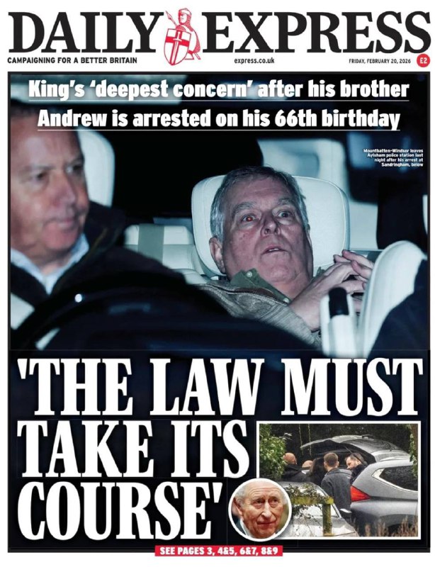 „Král řekl: „Zákon musí být dodržován“:Všechna britská média vydala stejnou obálku ... „Král řekl: „Zákon musí být dodržován“:Všechna britská média vydala stejnou obálku ...