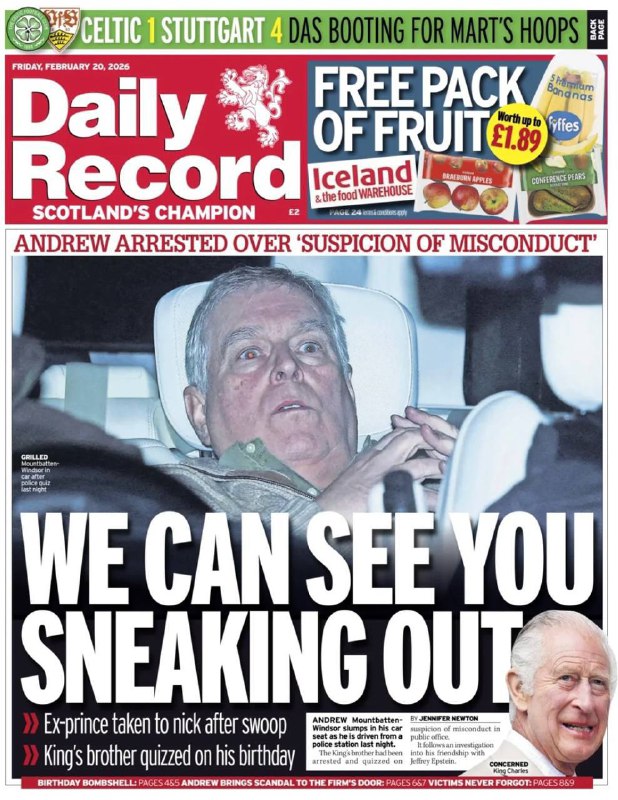 „Král řekl: „Zákon musí být dodržován“:Všechna britská média vydala stejnou obálku ... „Král řekl: „Zákon musí být dodržován“:Všechna britská média vydala stejnou obálku ...