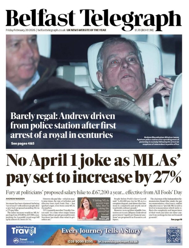 „Král řekl: „Zákon musí být dodržován“:Všechna britská média vydala stejnou obálku ... „Král řekl: „Zákon musí být dodržován“:Všechna britská média vydala stejnou obálku ...