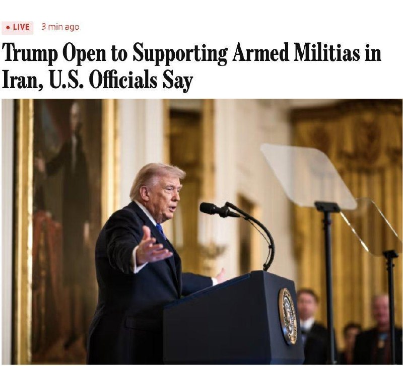 📝Kurdové do boje📝ke slávě USA a IzraelePokud měl někdo nějaké pochybnosti, proč by Ír...