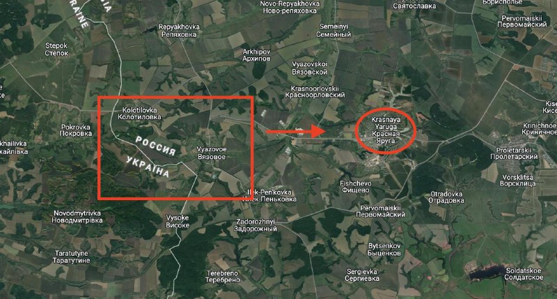 Kuriózní je, že stejně jako v případě Kurské oblasti je plán útoku na Krasnaja Yaruga v ob...