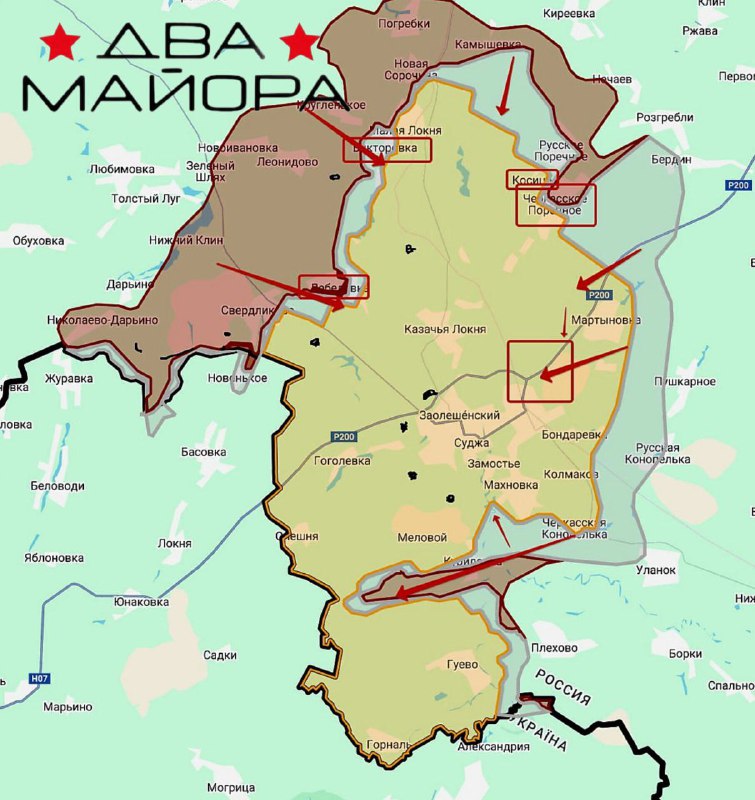 Kurská oblast. OsvobozeníOfenzivní operace, která začala včera, přináší výsledky, probíh...