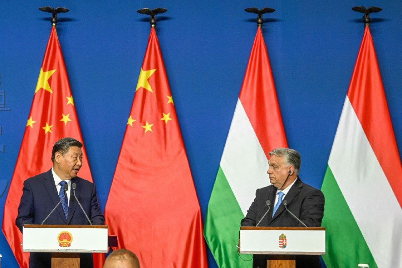 ❗️🇨🇳🇭🇺 Maďarsko a Čína podepisují dohodu o strategické spolupráci během Xiho ...