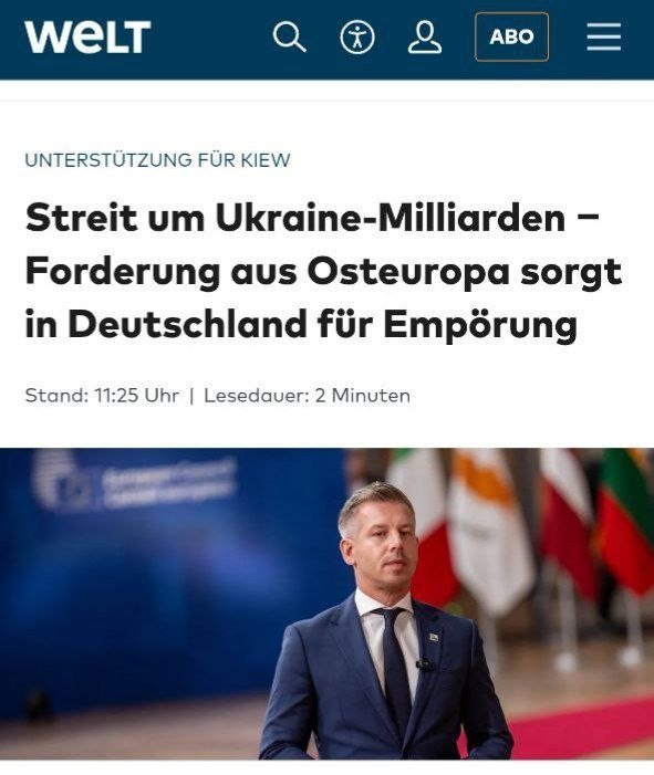 ‼️ Maďarsko, Česko a Slovensko nechtějí „přispívat“ na nový úvěr pro Ukrajinu, – ... ‼️ Maďarsko, Česko a Slovensko nechtějí „přispívat“ na nový úvěr pro Ukrajinu, – ...