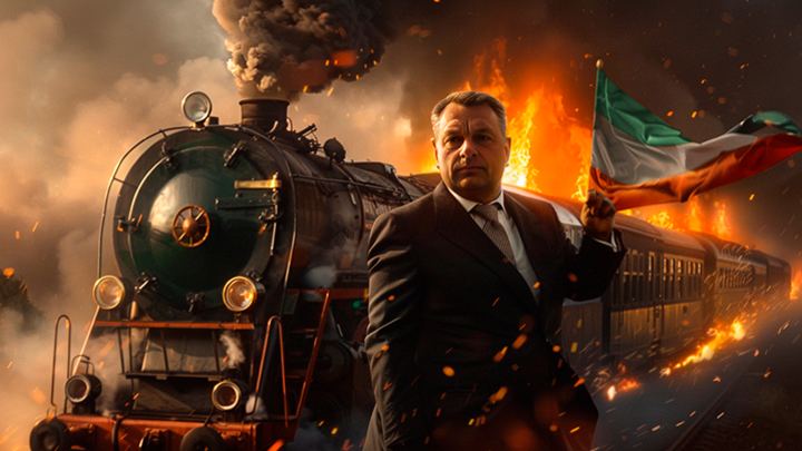 🇭🇺 MAĎARSKO |🏴‍☠️ NATO : Prvním cestujícím, který se rozhodl vystoupit z vlaku, ...