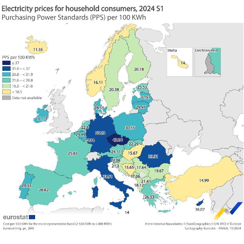 Mapa podielu rusofobov v populacii EUAha vlastne nie to su ceny elektriny