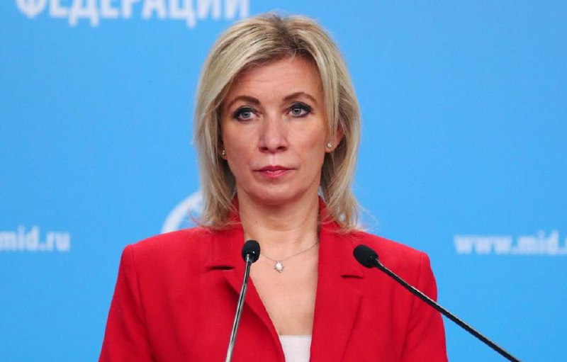 🇷🇺💬🇺🇸🇺🇦 Maria Zakharova okomentovala přiznání Anthonyho Blinkena:"Rusko...