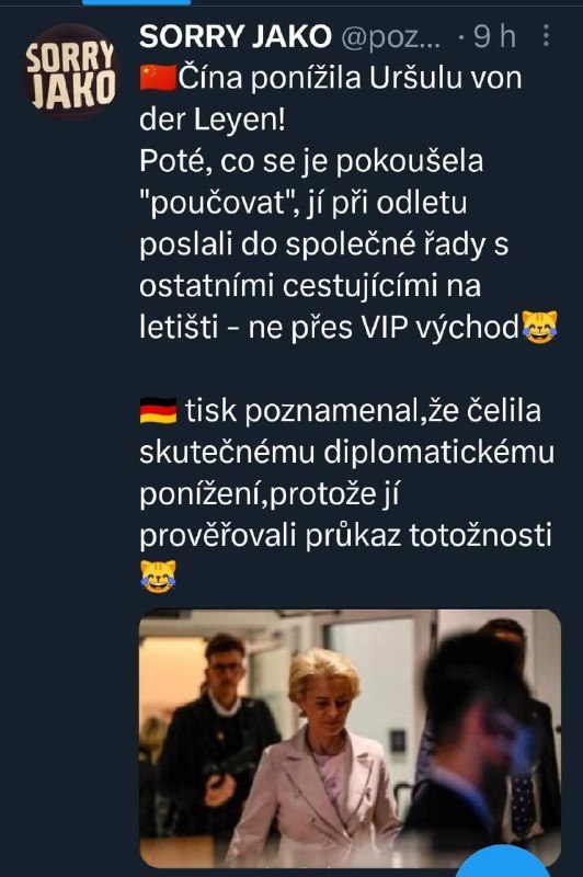 Měla předem vědět že EU nem&aacute; Č&iacute;ně vlastně kromě hodnot a sankc&iacute; co nab&iacute;dnout
