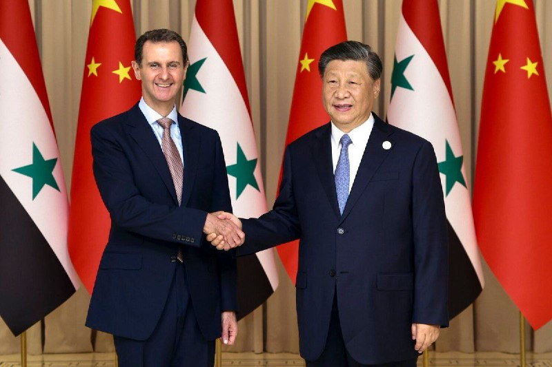 ❗️🇨🇳🤝🇸🇾Mezitím Čína tvrdí, že plně podporuje Sýrii při udržování její...