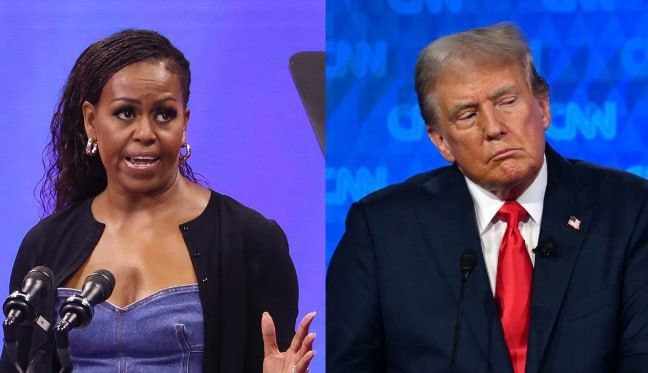 ❗️🇺🇸Michelle Obamová Jediná důstojná soupeřka Trumpa – průzkum agentury Reuters/Ip...