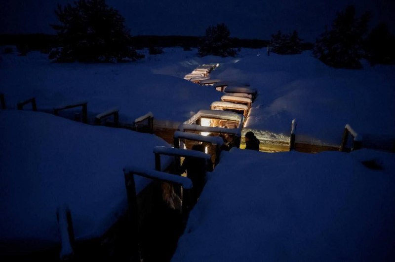 Ministerstvo obrany Ukrajiny pokračuje v aktivní výstavbě opevnění na hranici s Běloruskou re...