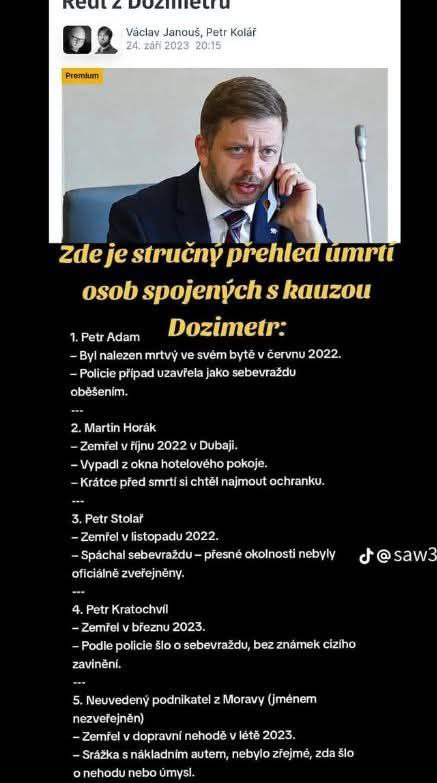 Ministr vnitra jako řemen