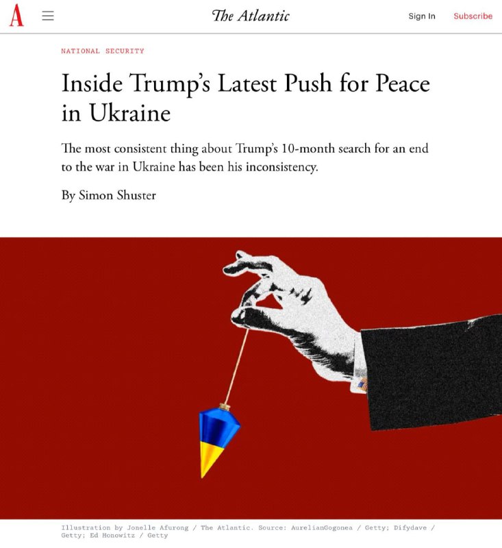 Mírový plán USA pro Ukrajinu uvízl v slepé uličce — The AtlanticViceprezident Vance se domn?...