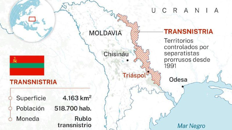 Moldavsko představilo západním partnerům plán na návrat PodněsterskaKišiněv opět zasahuje ...