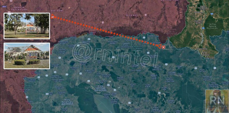 🇹🇭 🇰🇭 Na několika místech podél thajsko-kambodžské hranice dochází k násilným s... 🇹🇭 🇰🇭 Na několika místech podél thajsko-kambodžské hranice dochází k násilným s...