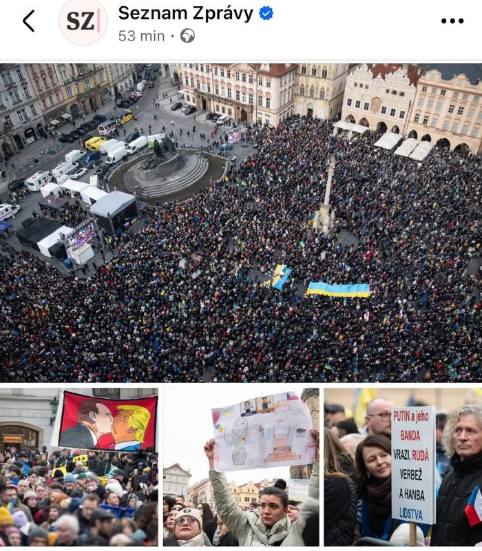 Na Staromáku se sešly slabé 4000 lidí. Šimona Pánka vyšla demonstrace na 33 miliónů. To je ...