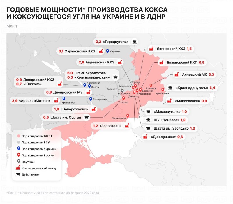 Na Ukrajině došel koksPo ztrátě Pokrovska se podle odborníků blíží konec metalurgie v zemi.... Na Ukrajině došel koksPo ztrátě Pokrovska se podle odborníků blíží konec metalurgie v zemi....