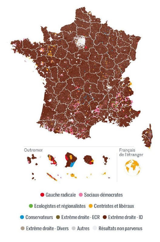 ❗️🇫🇷 Národní shromáždění (RN) pod vedením Marine Le Penové vyhrálo působivý po?...