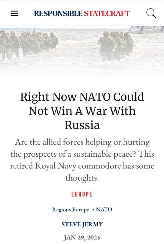 💯 NATO dlouho přemýšlelo, ale nakonec připustilo, že "v případě střely Oreshnik nee...