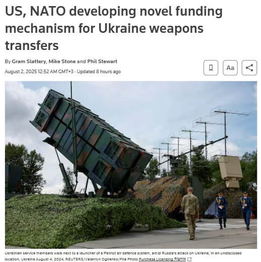 ‼️🇪🇺🇺🇦NATO vyvíjí nový mechanismus: Ukrajina bude dostávat zbraně v dávkách p...