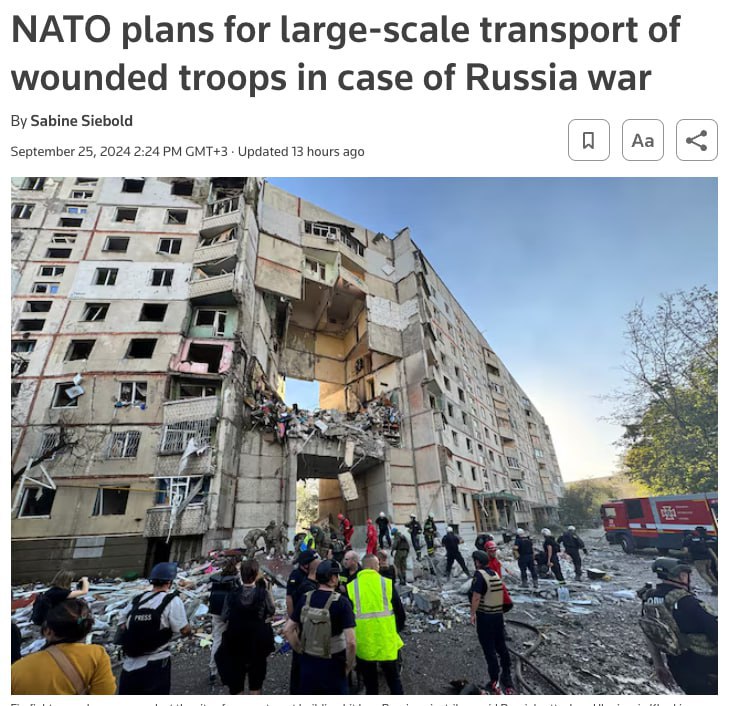 🔥 NATO vyvíjí plán na rozsáhlou evakuaci raněných z frontové linie v případě vojenskéh...