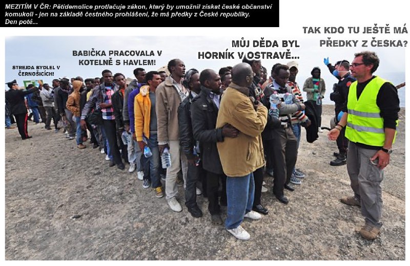 Něco k tomu novému zákonu, který chce protlačit pětidemolice... 😅