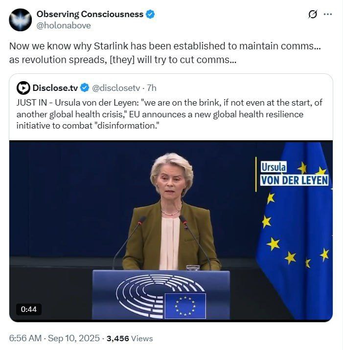 ❗️🤡🇪🇺😈🩸NEJNOVĚJŠÍ - Ursula von der Leyen:"Jsme na pokraji, ne-li na zač?...