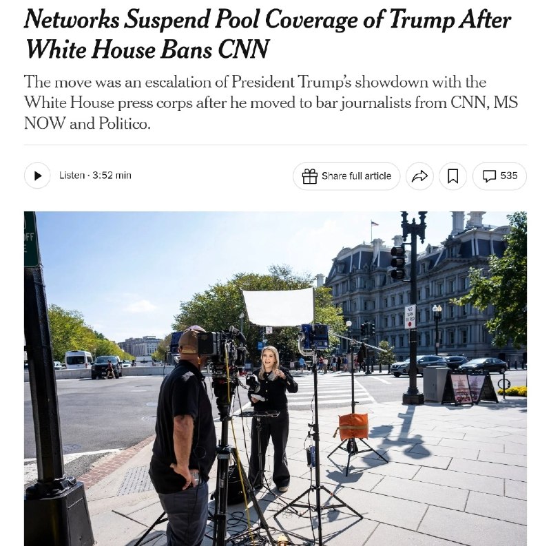 Největší americké televizní stanice odmítly vysílat Trumpovy akce poté, co Bílý dům zaká... Největší americké televizní stanice odmítly vysílat Trumpovy akce poté, co Bílý dům zaká...